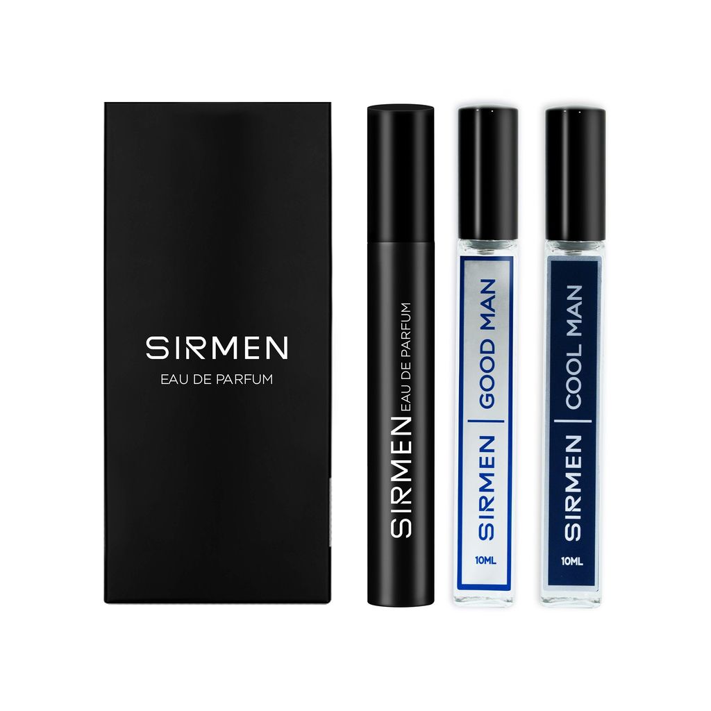  [MEMBER SHIP] [Combo 3 chai 10ml - 3 mùi] Nước hoa nam SIRMEN Eau de Parfum Europe Gentlemen thơm lịch lãm, trẻ trung, cuốn hút 