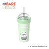 [BST We Bare Bears] Ly KIRA 550ml Duy Tân, nhựa PP, nắp vòm kèm ống hút, thiết kế pastel dễ thương.