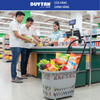 Giỏ Kéo Siêu Thị 3T7 Bánh Xe -  DUY TÂN, Nhựa PP, Tay Kéo Linh Hoạt, Dung Tích Lớn