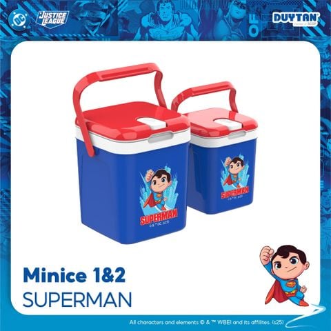 [Đặc biệt] Thùng đá Minice DUY TÂN nhựa PP, PU giữ nhiệt, bình đá mini quai xách, đựng nước giải khát