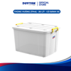 [Mẫu mới] Thùng vuông 15 lít, 30 lít, 55 lít, 90 lít CÓ BÁNH XE