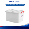 [Mẫu mới] Thùng vuông 15 lít, 30 lít, 55 lít, 90 lít CÓ BÁNH XE