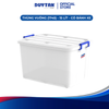 [Mẫu mới] Thùng vuông 15 lít, 30 lít, 55 lít, 90 lít CÓ BÁNH XE
