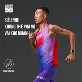  Áo Chạy Bộ Nam BMAI Singlet A+ FRVL001 - DuPont 51g Siêu Nhẹ 