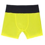  BMAI Quần đùi chạy bộ 2 lớp FRSL003 - Nam - Đen lót vàng 