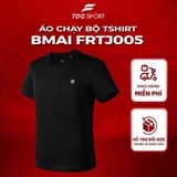 BMAI Áo chạy bộ Tshirt FRTJ005 - Nam - Đen 