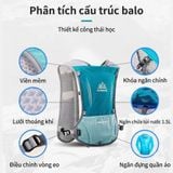  Balo/Vest nước AONIJIE E913 - 5L - Freesize 