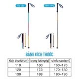 Gậy Chạy Trail AONIJIE E4201 - Carbon & Hợp Kim Nhôm - 3 Màu 