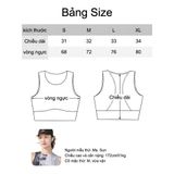  Aonijie Áo ba lỗ chạy bộ Nữ FW6258 - Áo Crop Top Chạy Bộ Nữ Siêu Nhẹ 42g 