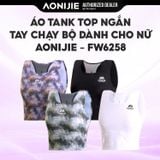  Aonijie Áo ba lỗ chạy bộ Nữ FW6258 - Áo Crop Top Chạy Bộ Nữ Siêu Nhẹ 42g 