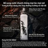  BMAI Bình Nước Mềm Chạy Bộ PRFL001 500ml - Siêu Nhẹ 37g - Chất Liệu TPU Cao Cấp Chống Rò Rỉ, Dùng Cho Vest Chạy Bộ, Marathon, Trail 