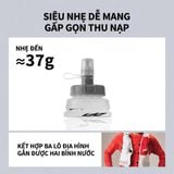  BMAI Bình Nước Mềm Chạy Bộ PRFL001 500ml - Siêu Nhẹ 37g - Chất Liệu TPU Cao Cấp Chống Rò Rỉ, Dùng Cho Vest Chạy Bộ, Marathon, Trail 