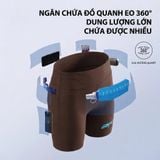  BMAI Quần bó đùi chạy bộ 2 lớp 2026 V6 FRSN001 - Nam 