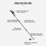  Gậy Chạy Trail AONIJIE Tự Điều Chỉnh Size E4215 