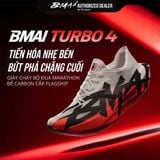  Giày Chạy Bộ BMAI TURBO 4.0 - Giày Chạy Bộ Carbon Racing Cao Cấp - Thế Hệ Mới, Tốc Độ Được Nâng Cấp Toàn Diện 