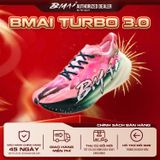  Giày Chạy Bộ BMAI Turbo 3.0 Hồng - Tấm Carbon Gia Cố Toàn Phần, Nhanh, Nhẹ, Đỉnh Cao Carbon, Hiệu Năng Bùng Nổ 