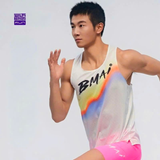  Áo Chạy Bộ Nam BMAI Singlet A+ FRVL001 - DuPont 51g Siêu Nhẹ 