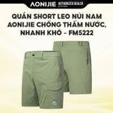  Quần Short leo núi nam AONIJIE chống thấm nước nhanh khô - FM5222 