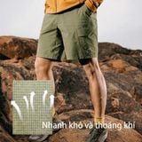  Quần Short leo núi nam AONIJIE chống thấm nước nhanh khô - FM5222 
