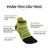  Tất xỏ ngón cổ thấp AONIJIE - E4839 
