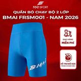  Quần Bó Đùi Chạy Bộ 2 Lớp - BMAI FRSM001 - Nam 2026 
