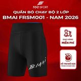  Quần Bó Đùi Chạy Bộ 2 Lớp - BMAI FRSM001 - Nam 2026 