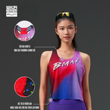  Áo Chạy Bộ Nam BMAI Singlet A+ FRVL001 - DuPont 51g Siêu Nhẹ 