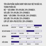  Quần Bó Đùi Chạy Bộ 2 Lớp - BMAI FRSM002 - Nữ 2026 