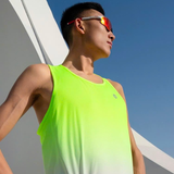  Áo Chạy Bộ BMAI Singlet FRVL005 Nam Xanh Chuối 