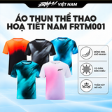  BMAI Áo Thun Thể Thao Chạy Bộ In Hoạ Tiết Quick-Dry FRTM001 - Nam - Mỏng Nhẹ, Thấm Hút Mồ Hôi, Thoáng Khí, Nhanh Khô 