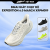  BMAI Giày chạy bộ Expedition 6.0 March XRPM009 - Nâng cấp công nghệ dệt Upper - Hàng Chính Hãng, Phù hợp tập luyện hàng ngày 