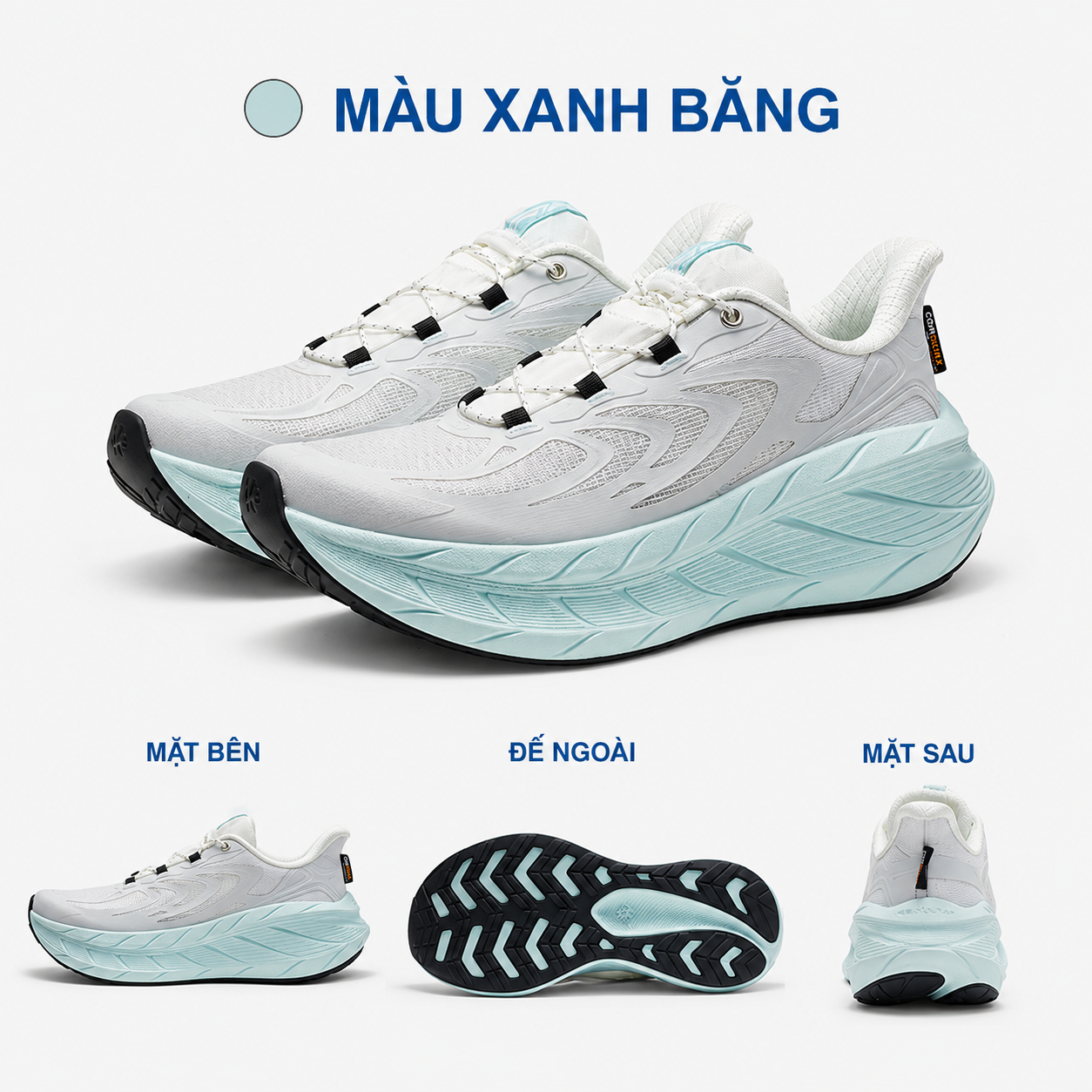  Giày Chạy Bộ BMAI Pure 2.0 MODE 2026 – Hàng Chính Hãng, Phiên bản thoáng mát, êm nhẹ, phù hợp chạy bộ và đi thường ngày 
