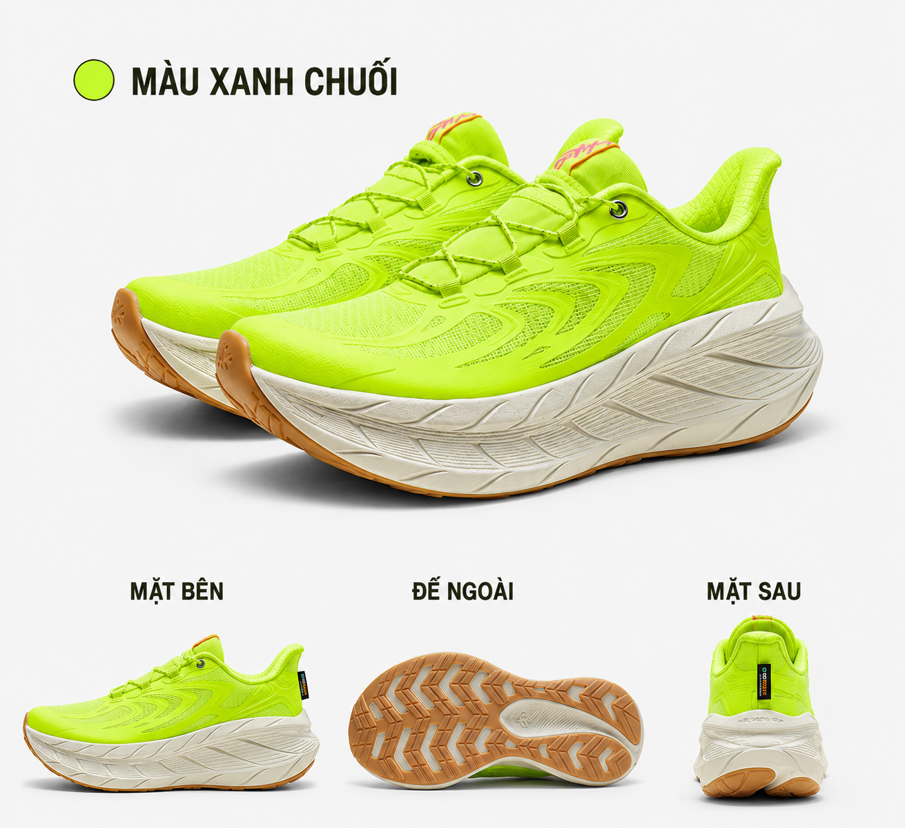  Giày Chạy Bộ BMAI Pure 2.0 MODE 2026 – Hàng Chính Hãng, Phiên bản thoáng mát, êm nhẹ, phù hợp chạy bộ và đi thường ngày 