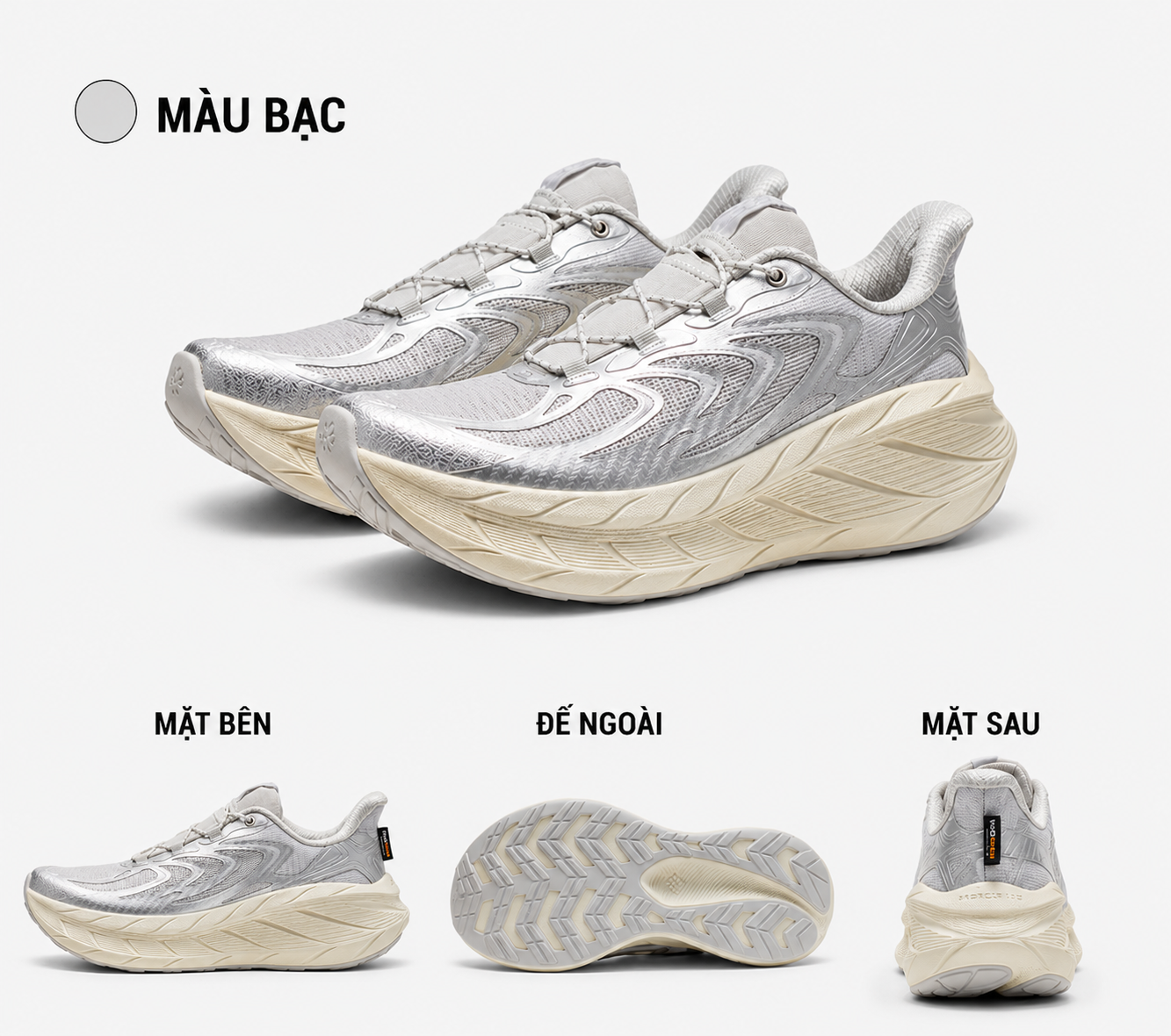  Giày Chạy Bộ BMAI Pure 2.0 MODE 2026 – Hàng Chính Hãng, Phiên bản thoáng mát, êm nhẹ, phù hợp chạy bộ và đi thường ngày 