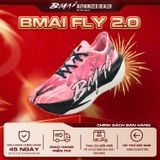  Giày Chạy Bộ BMAI Fly 2 Full Carbon Hồng - BoomFly E, Tấm Carbon T700, Siêu Nhẹ 199g, Marathon Racing 