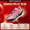  Giày Chạy Bộ BMAI Fly 2 Full Carbon Hồng - BoomFly E, Tấm Carbon T700, Siêu Nhẹ 199g, Marathon Racing 