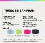  BMAI Băng chặn mồ hôi PRCJ001 - Thiết Kế Thời Trang, Hút Ẩm Khô Nhanh, Co Giãn Bốn Chiều 