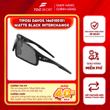  DAVOS AF | MATT BLACK Tròng Smoke, AC Red & Clear 