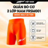  Quần Bó Đùi Chạy Bộ 2 Lớp - BMAI FRSM001 - Nam 2026 