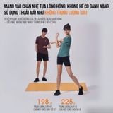  BMAI Giày chạy bộ EXPEDITION WALKER XRPL001 – Nhẹ, Đệm Êm, Thoáng Khí, Unisex 