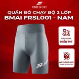  BMAI Quần bó chạy bộ 2 lớp FRSL001 - Nam 