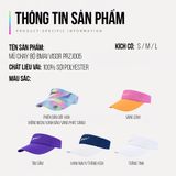  BMAI Mũ chạy bộ visor PRZJ005 