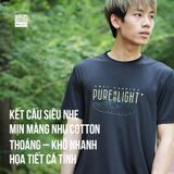  BMAI Áo chạy bộ Tshirt FRTJ005 - Nam - Đen 
