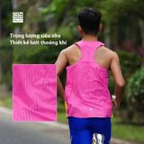  Áo Chạy Bộ BMAI A+ FRVK002 Nữ Trắng - Singlet 52g 