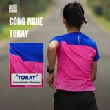  Áo Chạy Bộ BMAI FRTJ001 Nam Xanh Cam - Toray 90g/m² 