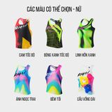  Áo Chạy Bộ Nữ BMAI A+ FRVL002 Năm Ngựa 2026 – Singlet Racing Siêu Nhẹ 48g 