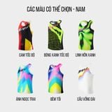  Áo Chạy Bộ Nam BMAI A+ FRVL001 Năm Ngựa 2026 – Singlet Racing Siêu Nhẹ 48g 