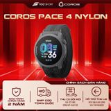  Đồng Hồ GPS Thể Thao Coros Pace 4 - Dây Nylon - AMOLED 1.2", Pin 41 Giờ GPS, Siêu Nhẹ 32g, Chạy Bộ Marathon 