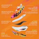  Giày Chạy Bộ BMAI Fly 2 Cầu Vồng - Hàng Chính Hãng, Tấm Carbon Full-Length Nguyên Khối, Đế giữa Boom Fly+ Siêu Đàn Hồi 