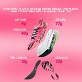  Giày Chạy Bộ BMAI Turbo 3.0 Hồng - Tấm Carbon Gia Cố Toàn Phần, Nhanh, Nhẹ, Đỉnh Cao Carbon, Hiệu Năng Bùng Nổ 